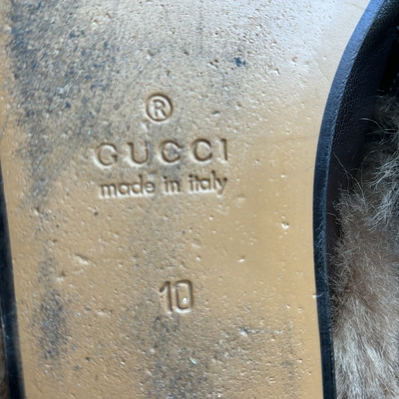 Men’s Authentic Gucci Cocoa leather Princetowns - Picture 10 of 10